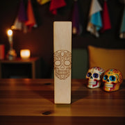 Bookmark - Sugar Skull - Birch Wood