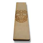Bookmark - Sugar Skull - Birch Wood