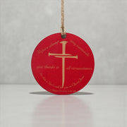 Ornament - CUSTOM - 1 Thessalonians 5:16-18