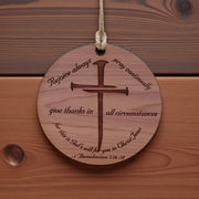 Ornament - CUSTOM - 1 Thessalonians 5:16-18