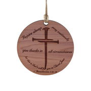 Ornament - CUSTOM - 1 Thessalonians 5:16-18