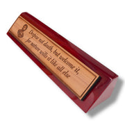 Desk Wedge Name plate - Marcus Aurelius - 11 Inches