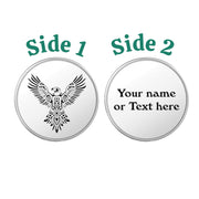 Challenge Coin - PERSONALIZED - CUSTOM - Aztec Eagle