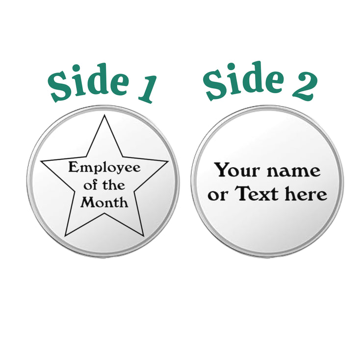 Challenge Coin - PERSONALIZED - CUSTOM - Employee of the month