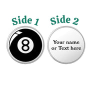 Challenge Coin - PERSONALIZED - CUSTOM - Eight Ball