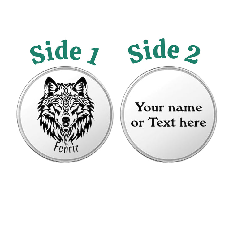 Challenge Coin - PERSONALIZED - CUSTOM - Fenrir
