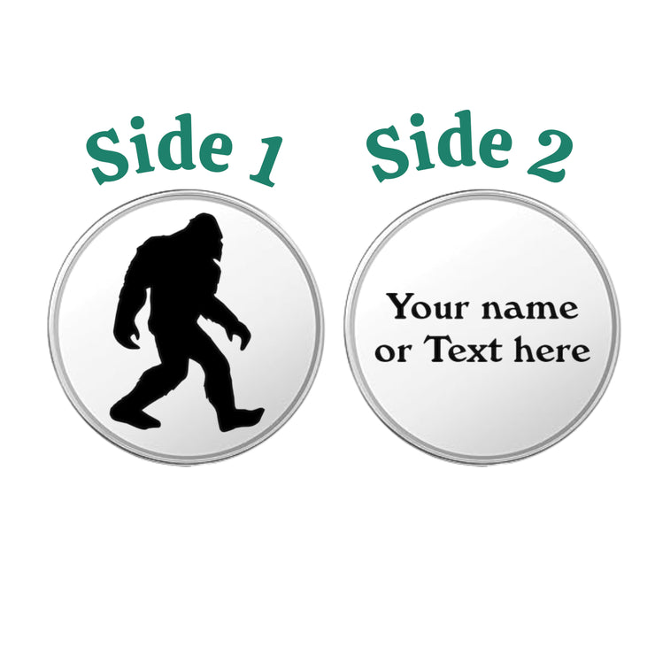 Challenge Coin - PERSONALIZED - CUSTOM - Bigfoot Sasquatch