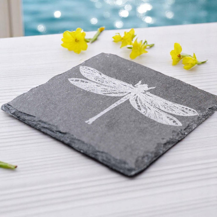 Coaster - Slate - Dragon Fly - SET OF 2