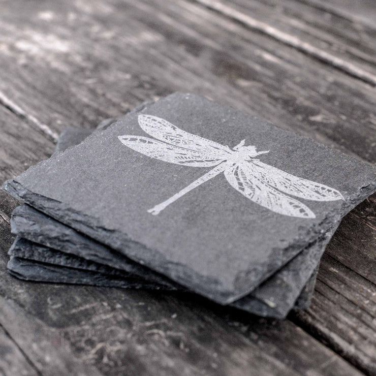 Coaster - Slate - Dragon Fly - SET OF 2