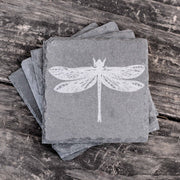 Coaster - Slate - Dragon Fly - SET OF 2