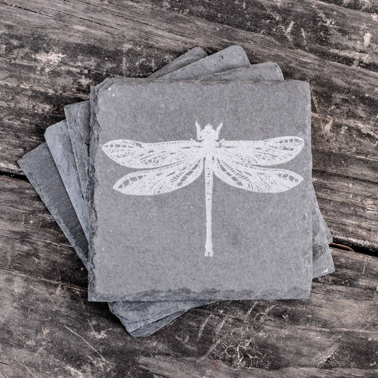 Coaster - Slate - Dragon Fly - SET OF 2