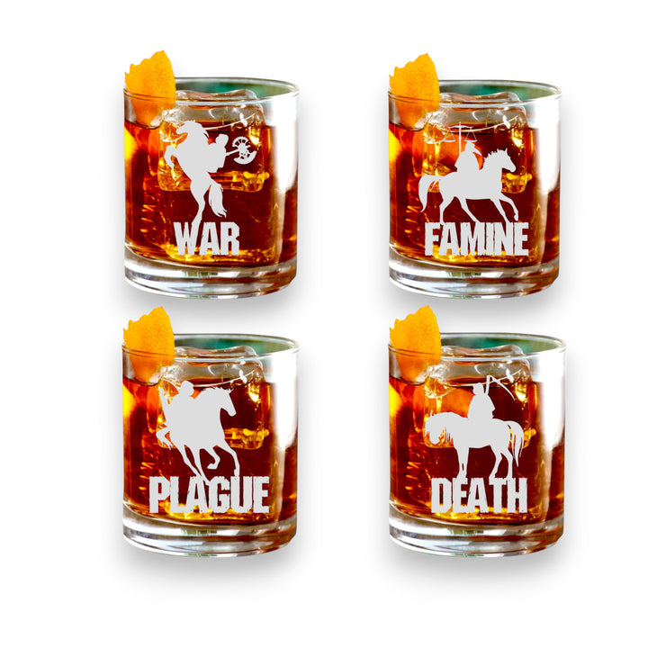 4 Horsemen of the Apocalypse - Biblical gift set
