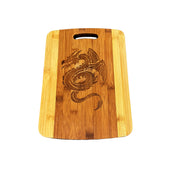 Flying Dragon Cutting Board 14''x9.5''x.5'' Bamboo