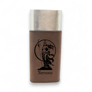 Cigar Case with Cutter - Nemesis Goddess of Revenge - Leather