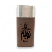 Cigar Case with Cutter - Hades God of the Underworld - Leather