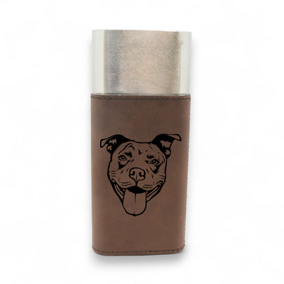 Cigar Case with Cutter - Pit Bull - Leather