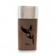 Cigar Case with Cutter - Nike Goddess of Victory - Leather