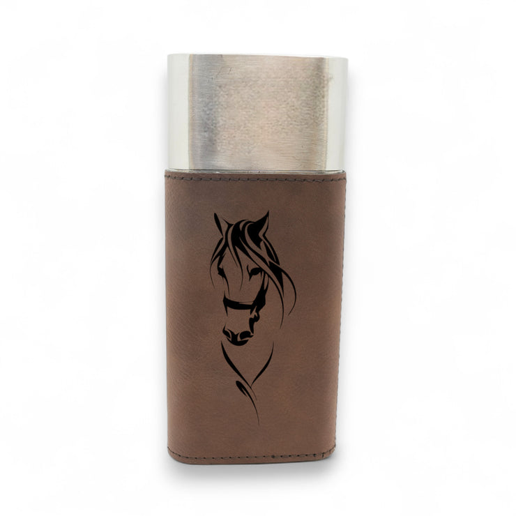 Cigar Case with Cutter - My Horse - Leather