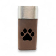 Cigar Case with Cutter - Dog Paw - Leather