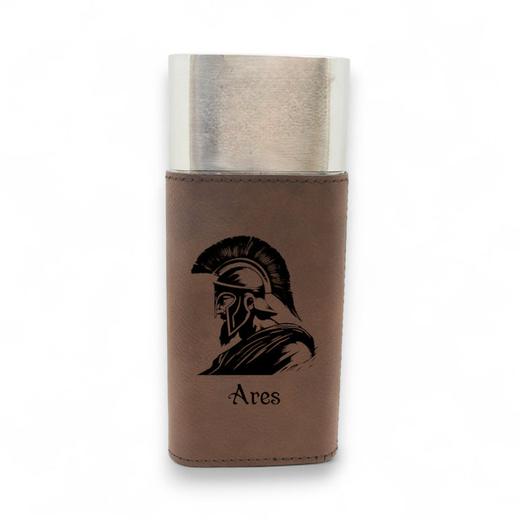 Cigar Case with Cutter - Ares God of War - Leather