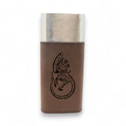 Cigar Case with Cutter - Alien Fossil Leather