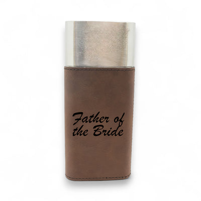 Cigar Case with Cutter - Father of the Bride - Leather