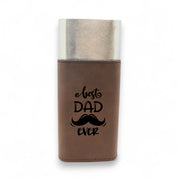 Cigar Case with Cutter - Best Dad Ever - Leather