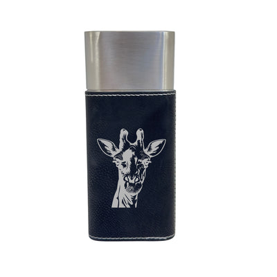 Cigar Case with Cutter - Giraffe - Leather