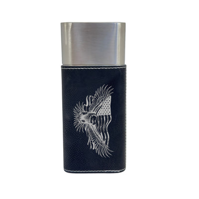 Cigar Case with Cutter - Eagle - Leather