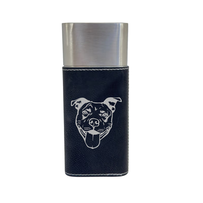 Cigar Case with Cutter - Pit Bull - Leather