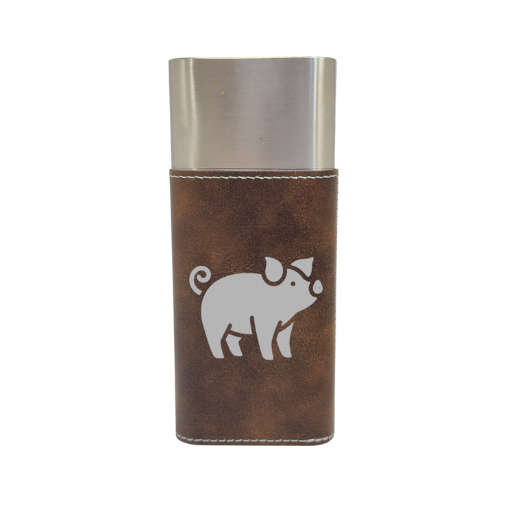 Cigar Case with Cutter - Piglet - Leather