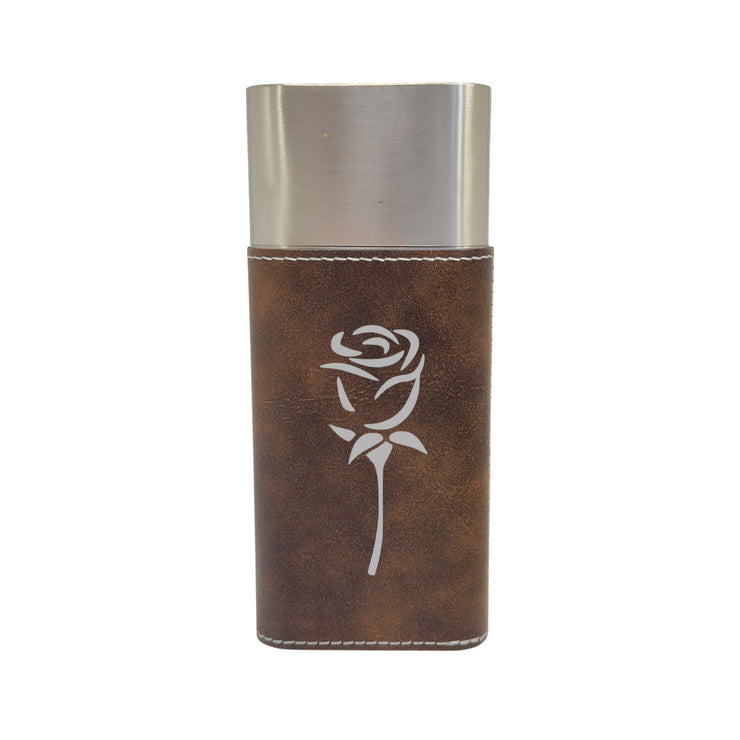Cigar Case with Cutter - Rose - Leather