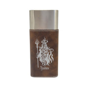 Cigar Case with Cutter - Hades God of the Underworld - Leather