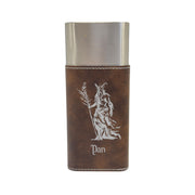 Cigar Case with Cutter - Pan God of Nature - Leather