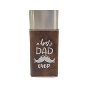 Cigar Case with Cutter - Best Dad Ever - Leather