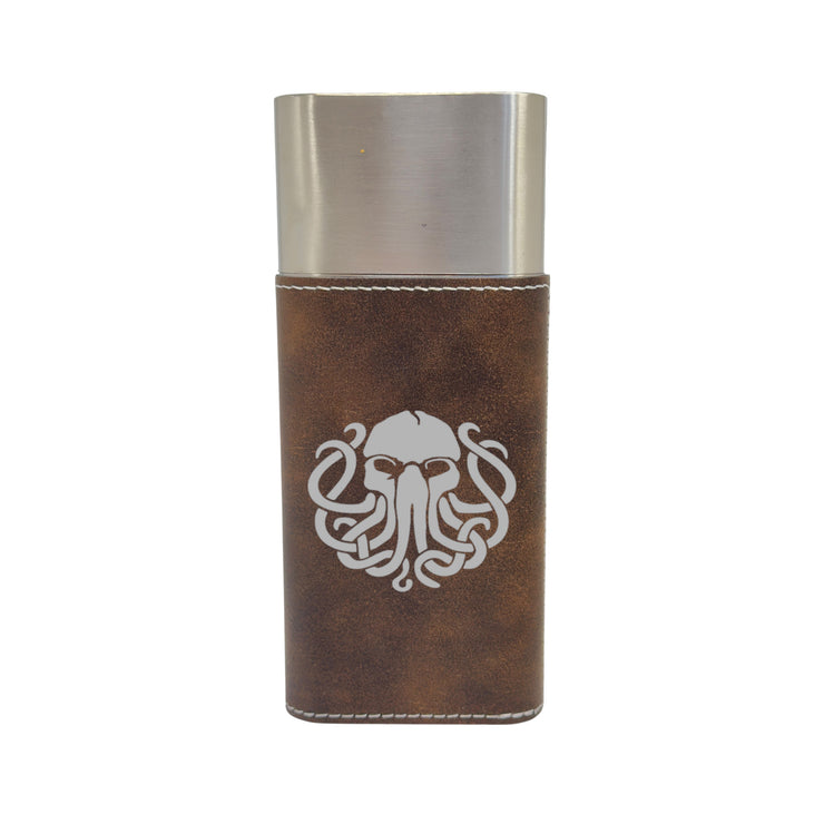 Cigar Case with Cutter - Cthulhu - Leather