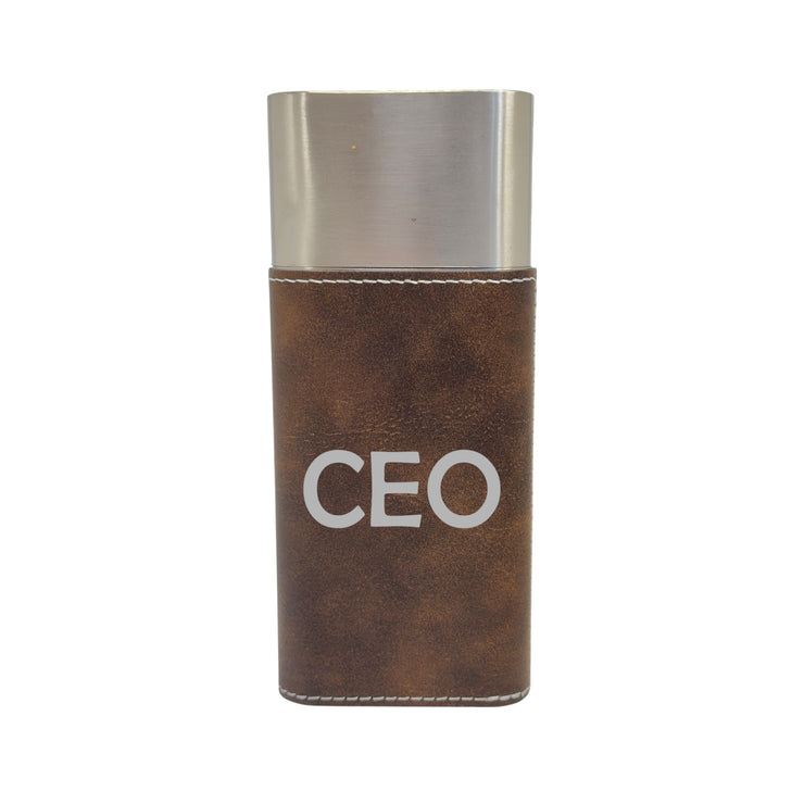 Cigar Case with Cutter - CEO - Leather