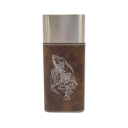 Cigar Case with Cutter - Dealer of Death Grim Reaper - Leather