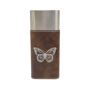 Cigar Case with Cutter - Butterfly - Leather