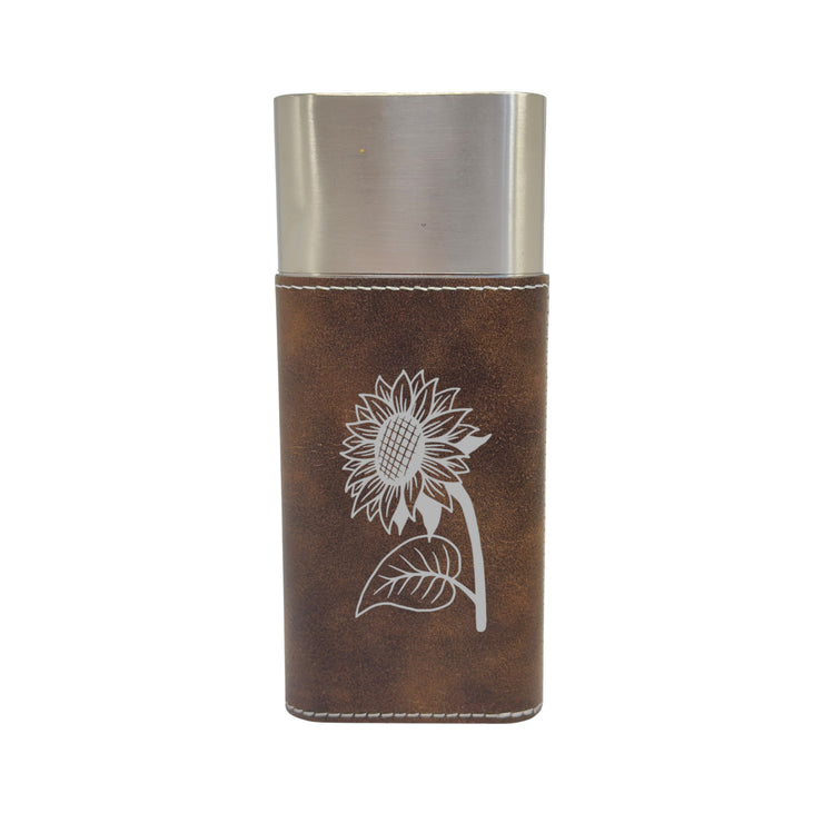 Cigar Case with Cutter - Sunflower - Leather