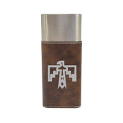 Cigar Case with Cutter - Thunderbird Native American - Leather