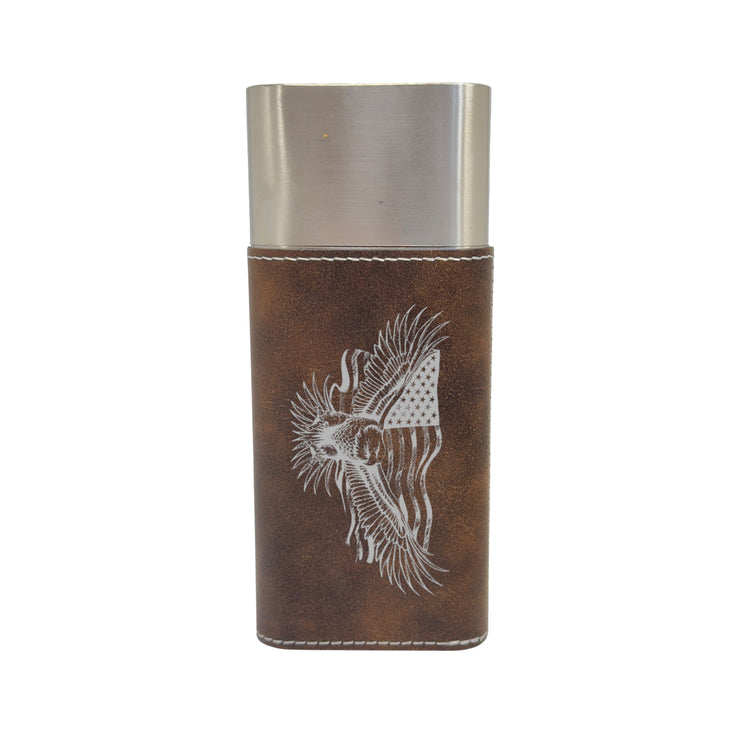 Cigar Case with Cutter - Eagle - Leather