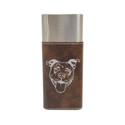 Cigar Case with Cutter - Pit Bull - Leather