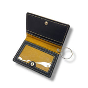 Keychain ID Holder Wallet - Demon Trap Leather