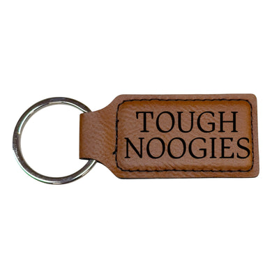 Keychain - Rectangle - Tough Noogies - Leather
