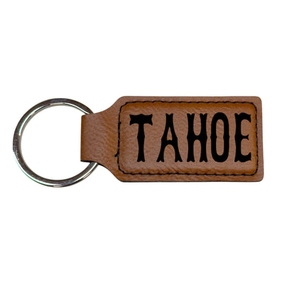 Keychain - Rectangle - Tahoe - Leather