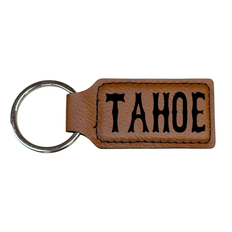 Keychain - Rectangle - Tahoe - Leather