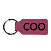 Keychain - Rectangle - COO - Leather