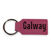 Keychain - Rectangle - Galway - Leather
