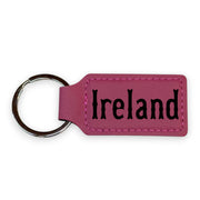 Keychain - Rectangle - ireland - Leather